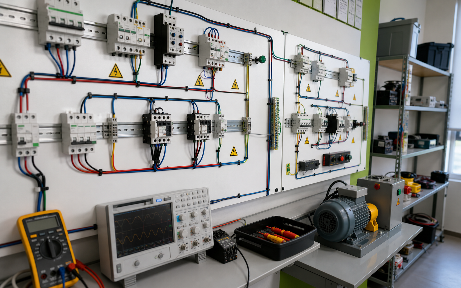 Alunos em treinamento técnico na HERTZ Cursos